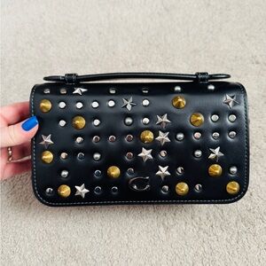 Coach Upcrafted Bea crossbody bag with Beatnik studs, never used